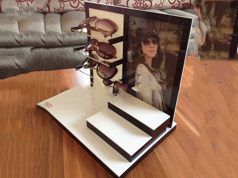 有機(jī)玻璃眼鏡展架，亞加力展示架