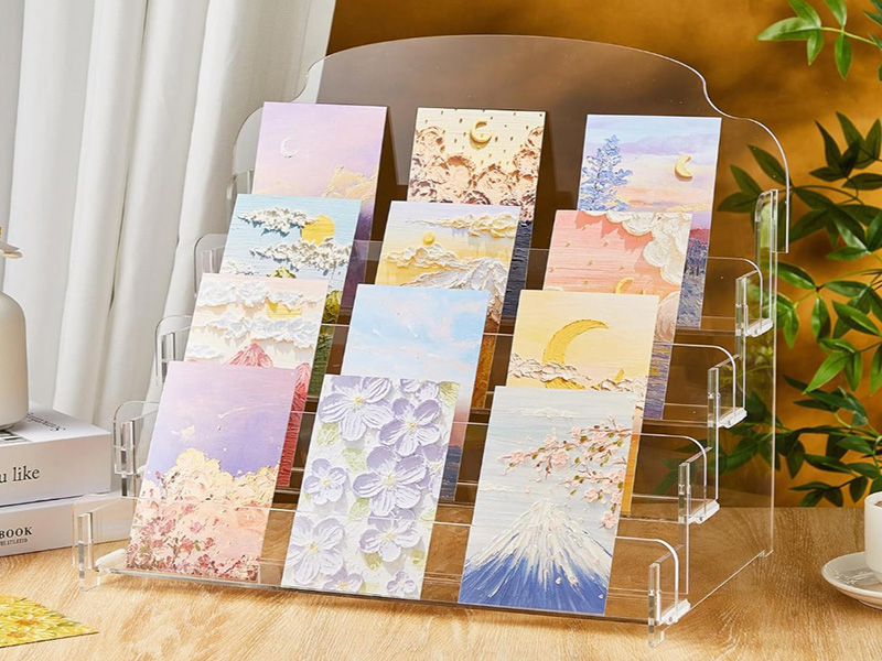 可拆裝亞克力資料收納架定制安全套展示架