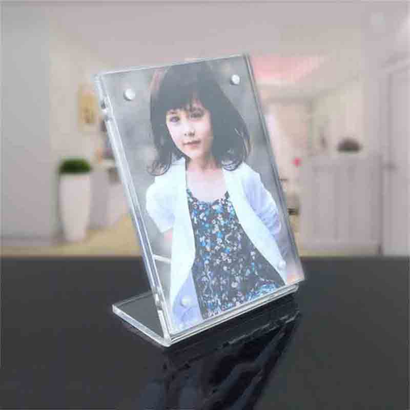 L型亞克力磁吸相框廠家定制